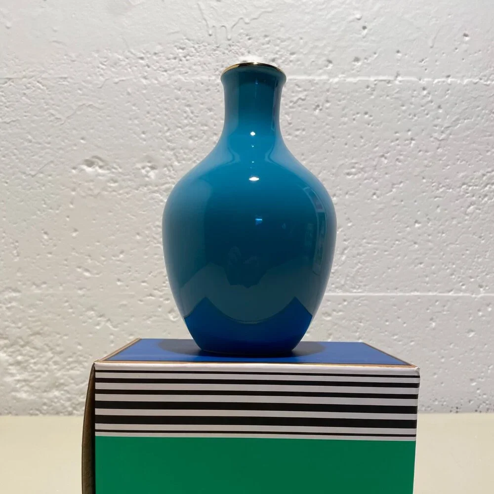 Spode Kit Kemp Calypso 6" Posy Vase - Picture 4 of 6